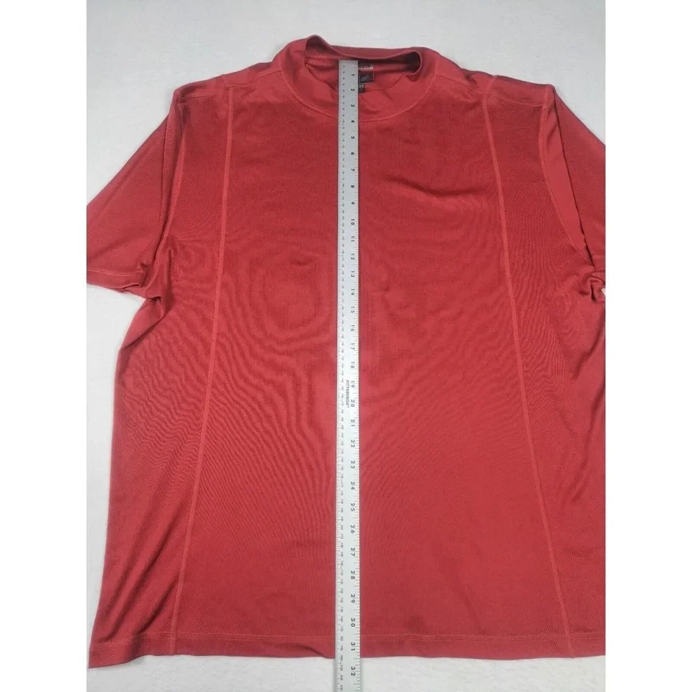 Adidas Shirt Mens XXL Red Climacool Athleisure Lounge Wear Performance Crew Neck